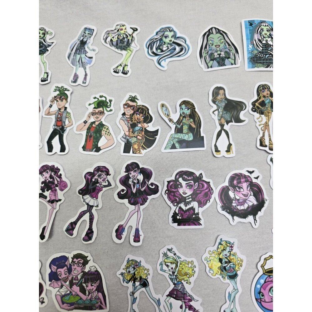 MONSTER HIGH Assorted Sticker Lot- 70 PCS- NEW - Picture 4 of 13